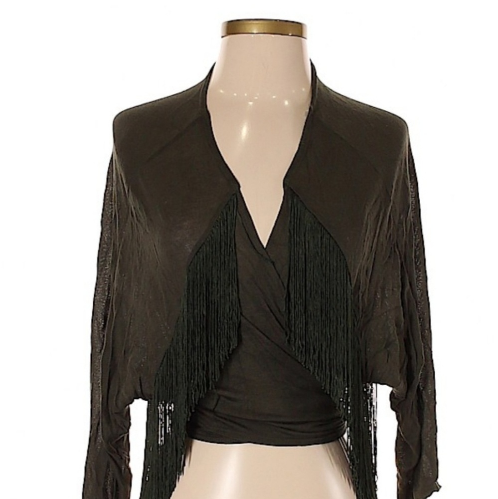 Wrap top with fringe